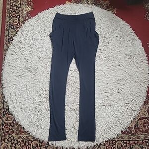 Ohne Titel Pants Size EU 40 Lagenlook Avant Garde Navy Blue Chic Business Casual